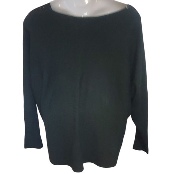 Nordstrom Max studio beaded forest green sweater 2x - Picture 5 of 5